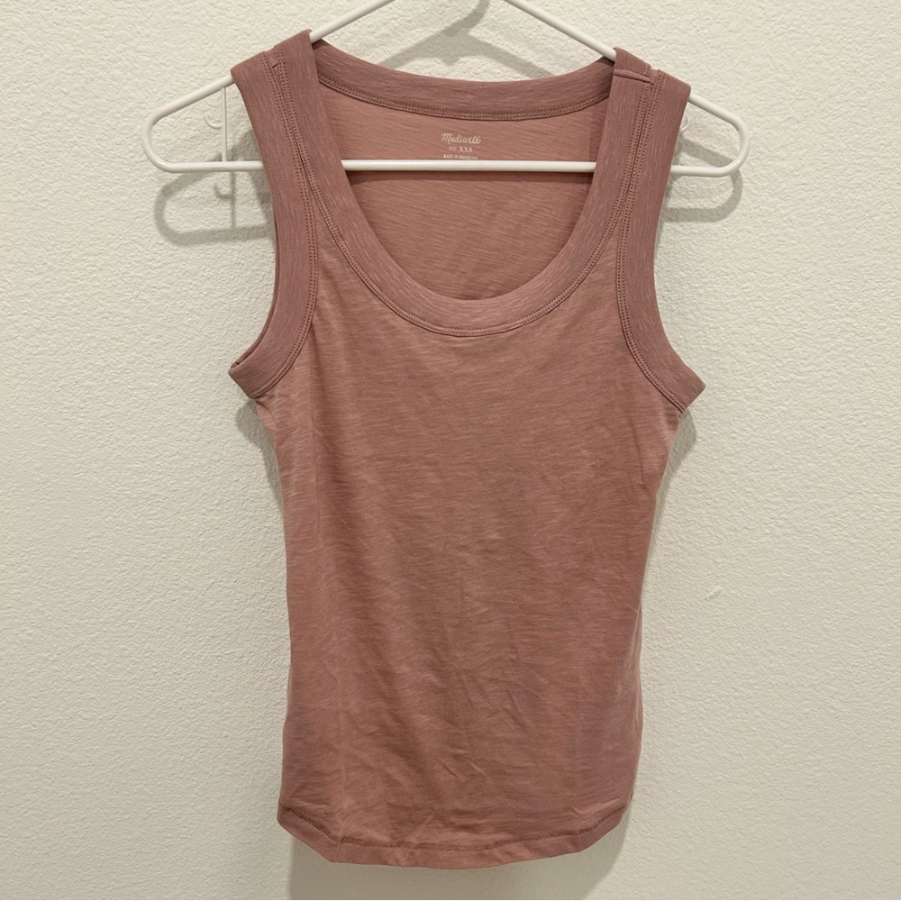 NWT Madewell whisper cotton scoopneck tank top